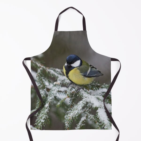 Item preview, The Snowy Spruce and the Great tit designed and sold by Jouko Lehto Photography.