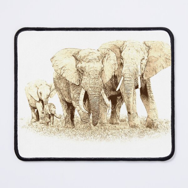 Item preview, Elephants, animals, african animals, elephant, designed and sold by Anaconda23.