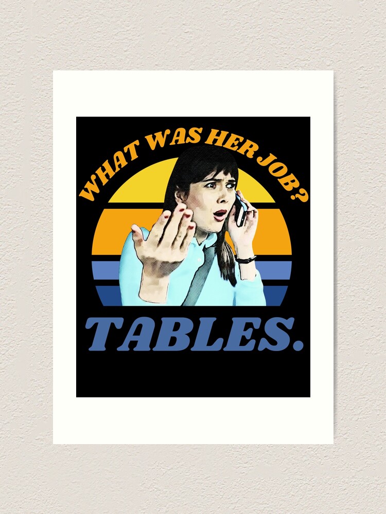 "I Think You Should Leave Dirty Tables, Her Job is Tables, ITYSL