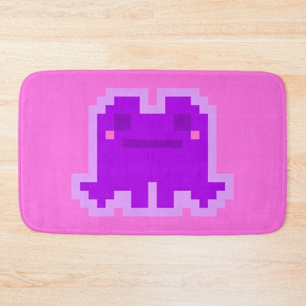 Item preview, Tiny Purplish Pink Pensive Pixel Frog designed and sold by rin3d .