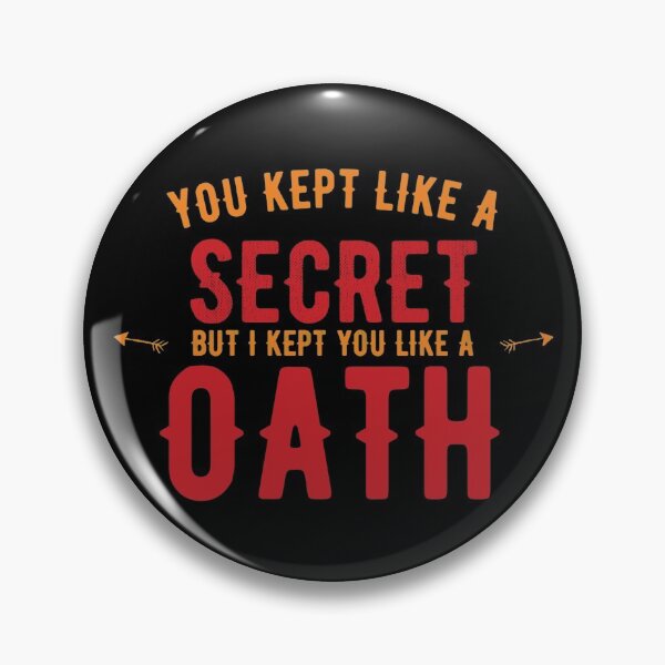 Item preview, ALL TOO WELL QUOTES - You kept me like a secret but I kept you like an oath designed and sold by Slaystyle.