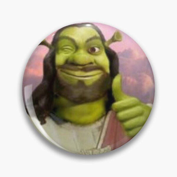 Vista previa del artículo con la obra «Nuestro Señor y Salvador Shrek», diseñado y vendido por bzimmer93.