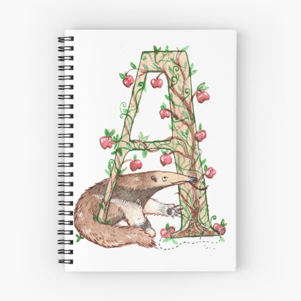 Item preview, A for Anteater  designed and sold by lindefee.