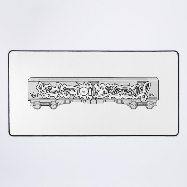 Item preview, H2U Icon: Train Graffiti “HipHop Unstoppable” designed and sold by Paul Rodriguez.