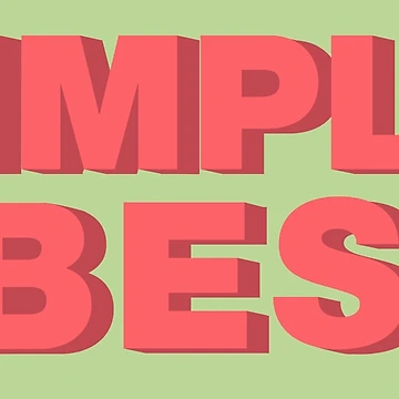 Artwork thumbnail, Simply the Best by RojasDesign