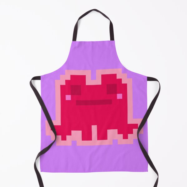 Item preview, Tiny Red Pensive Pixel Frog designed and sold by rin3d .
