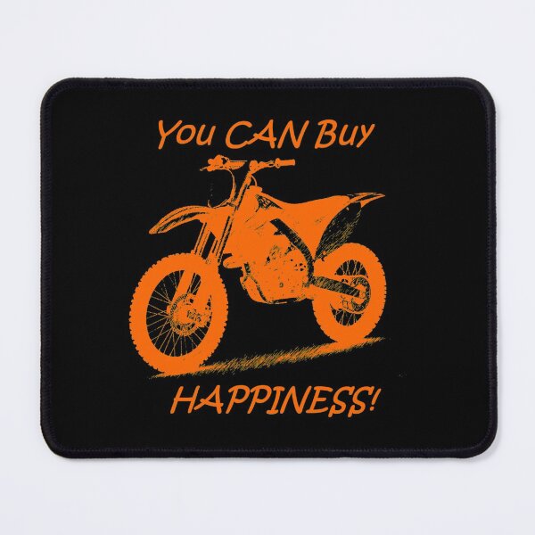Item preview, Buy Happiness - Orange on Black designed and sold by BeatyDoll.
