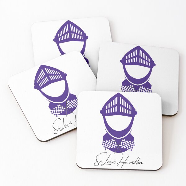 Item preview, Sir Lewis Hamilton Purple Knight Helmet   designed and sold by PrintedTee.