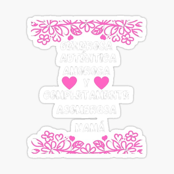 Te Quiero Mama Gift Sticker for Sale by Jelisandie