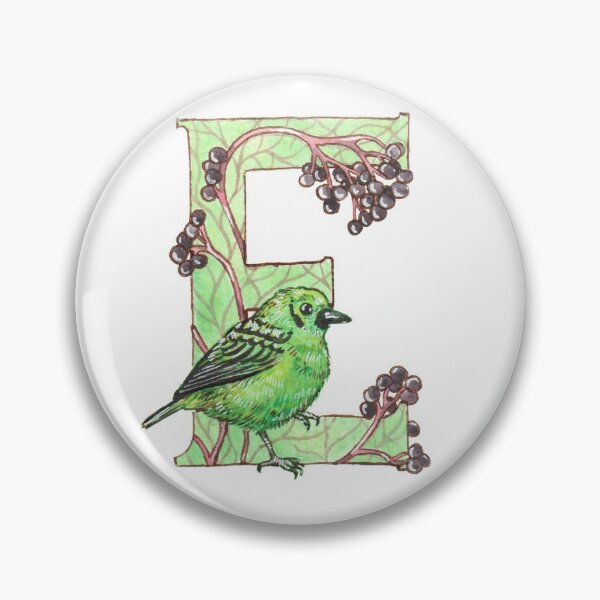 Item preview, E for Elderberry designed and sold by lindefee.