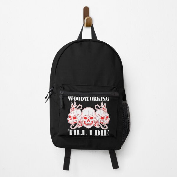 Item preview, Woodworking Till I Die - Woodworking Carpentry Fun Graphic - Fun Woodworking Gifts designed and sold by WoodWorkingInc.