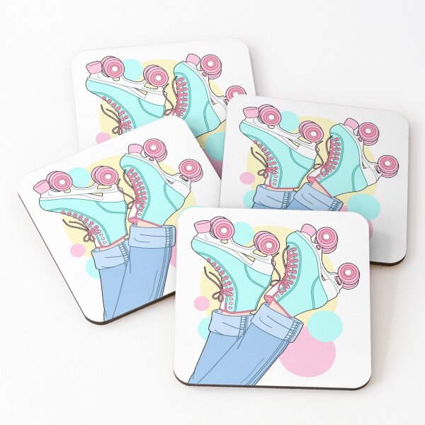 Item preview, Pastel Rollerskates designed and sold by MadeByBeata.