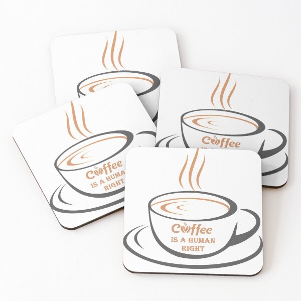 Artikelvorschau, Kaffee ist ein Menschenrecht entworfen und verkauft von BasiMaxii.