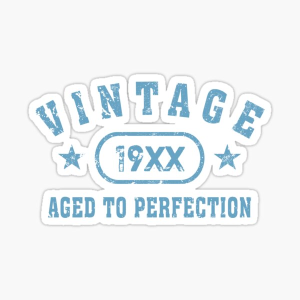 Vintage limited edition 1961 genuine quality aged to perfection Sticker  for Sale by ip7s