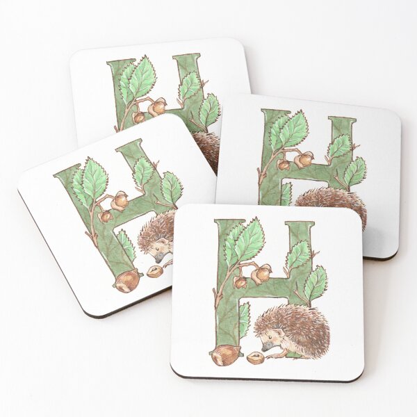 Item preview, H for Hedgehog designed and sold by lindefee.