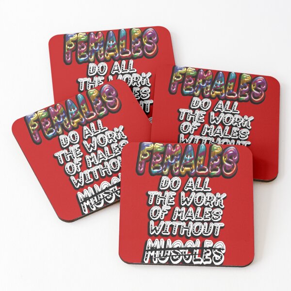 Item preview, Las mujeres hacen todo el trabajo de los hombres sin músculos designed and sold by Mr-true-design.