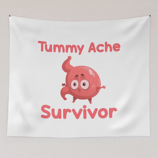 Item preview, Tummy Ache Survivor Vintage Men Women Gift designed and sold by Wadia Hamda.