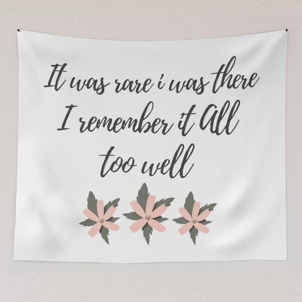Item preview, Taylor All Too Well Aesthetic Floral designed and sold by Simi2020.