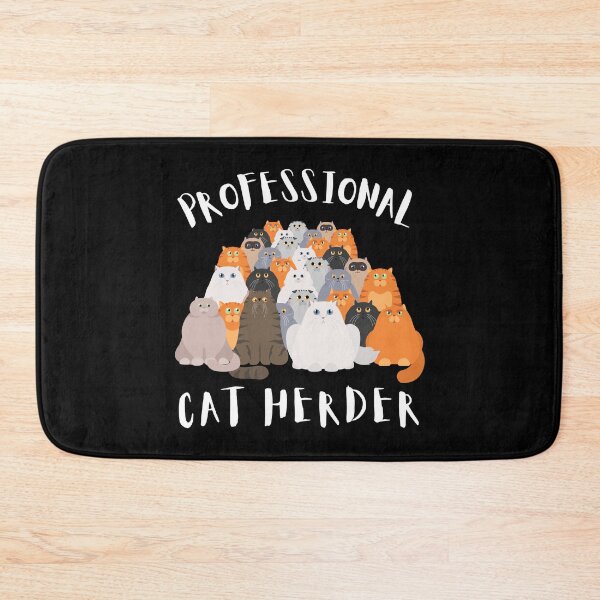Item preview, Professional Cat Herder, Project Manager, Cat Lover designed and sold by Coralgb.
