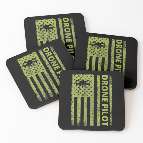 Item preview, FPV Drone Racing Quadcopters RC Pilot USA Flag designed and sold by TastefulTees.