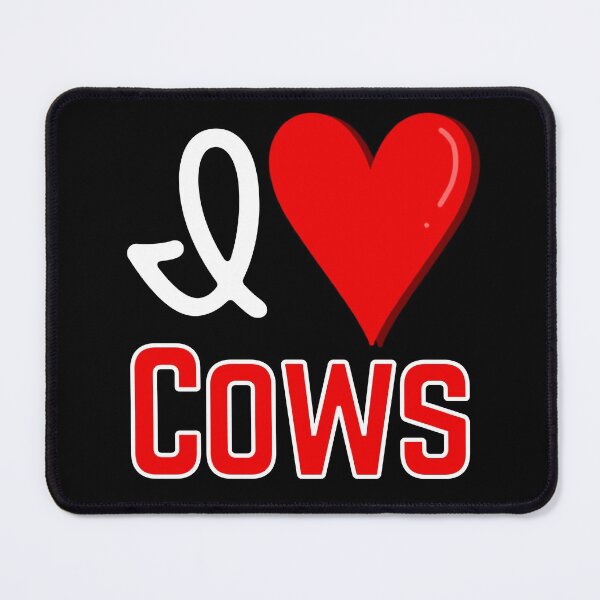 Item preview, I love Cows, Cute Cow Lover Design designed and sold by Constant Readers.