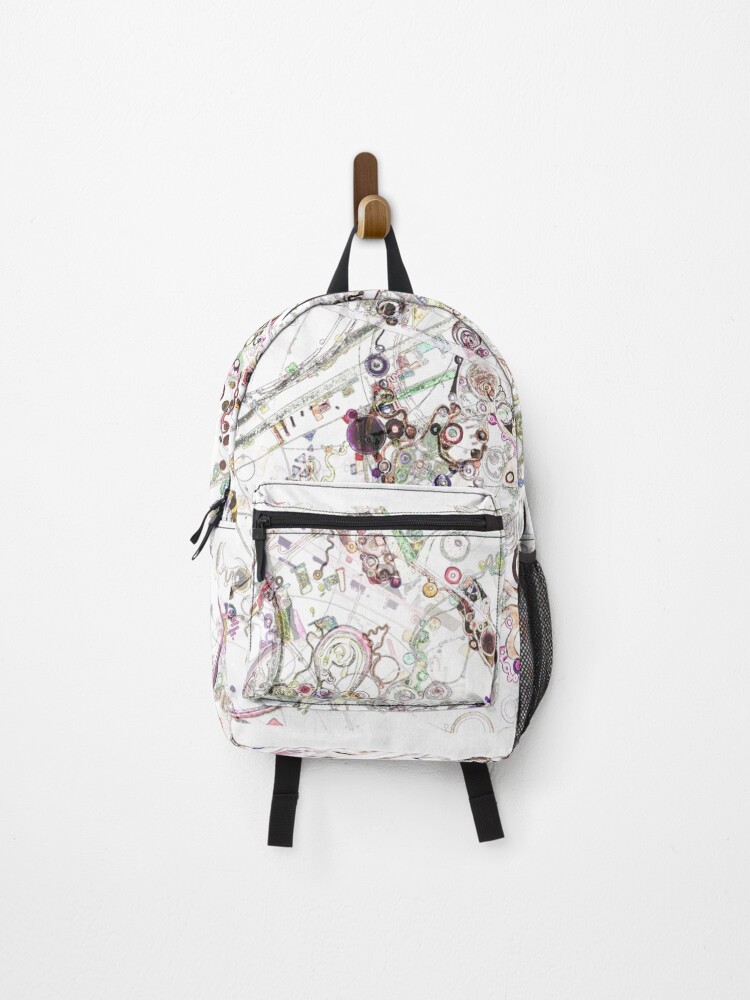 Thumbnail 1 of 3, Backpack, Alien Microbes designed and sold by rvalluzzi.