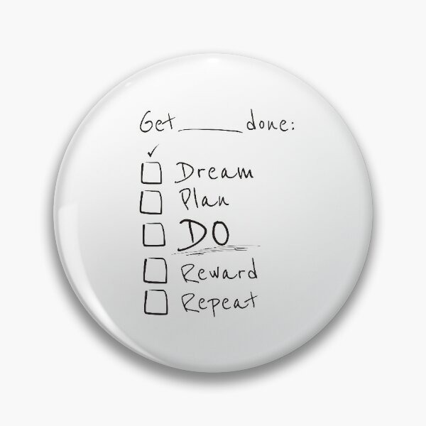Item preview, Get things done - Dream, Plan, Do! designed and sold by pixelspantry.