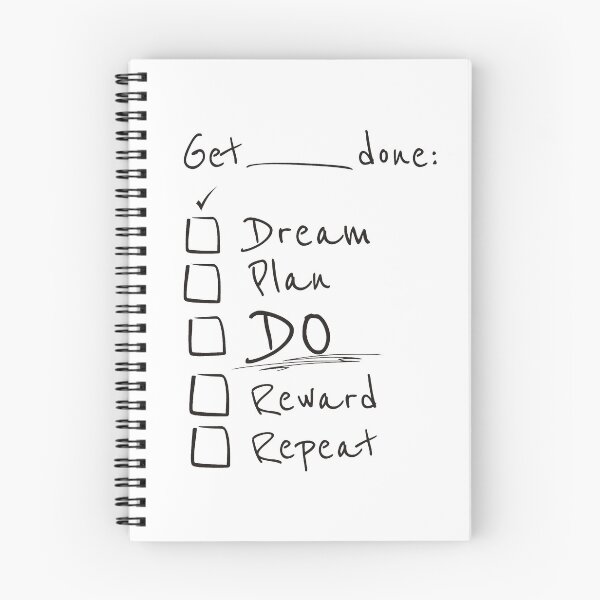 Item preview, Get things done - Dream, Plan, Do! designed and sold by pixelspantry.