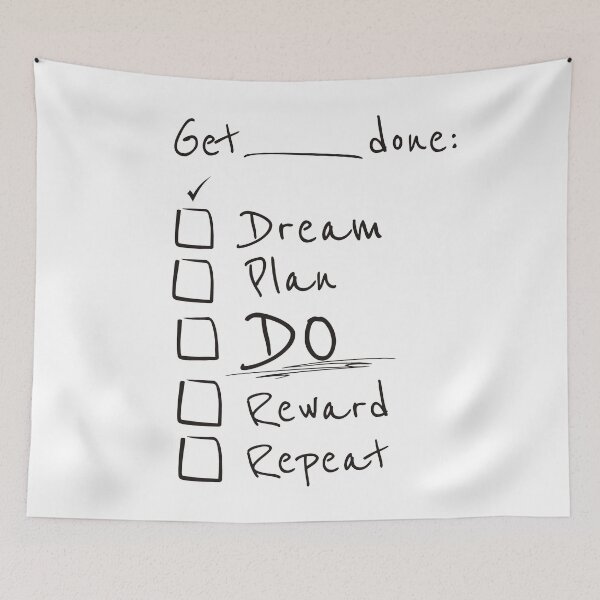 Item preview, Get things done - Dream, Plan, Do! designed and sold by pixelspantry.