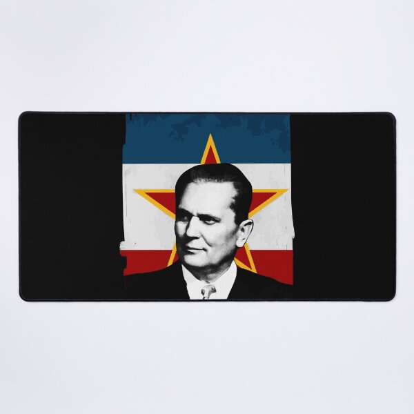 Item preview, Josip Broz Tito Yugoslavia flag designed and sold by ChatterFox.