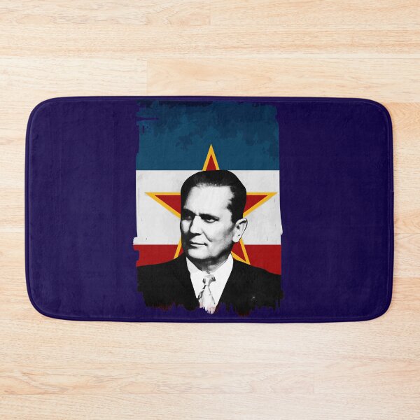 Item preview, Josip Broz Tito Yugoslavia flag designed and sold by ChatterFox.