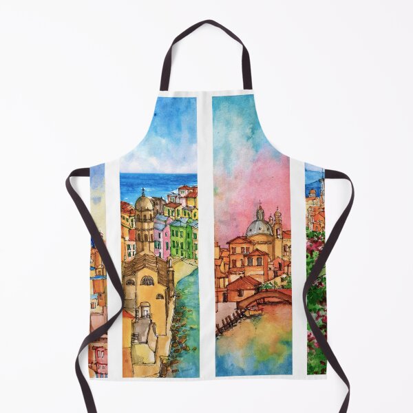 Item preview, Colors of Italy designed and sold by UrbanSageArt.
