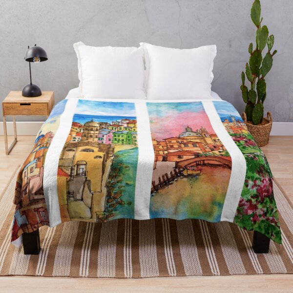Item preview, Colors of Italy designed and sold by UrbanSageArt.