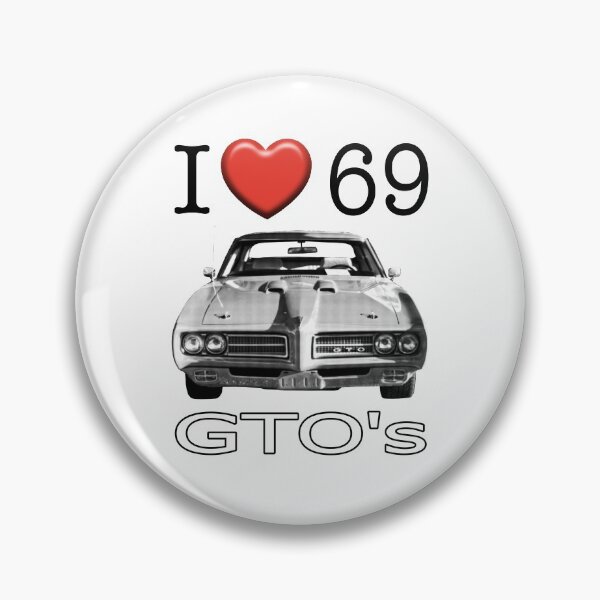 Item preview, I love 69 GTO designed and sold by CoolCarVideos.
