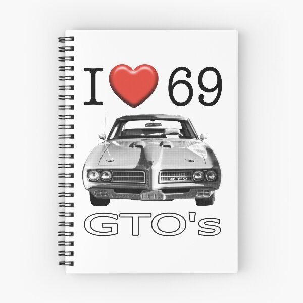 Item preview, I love 69 GTO designed and sold by CoolCarVideos.