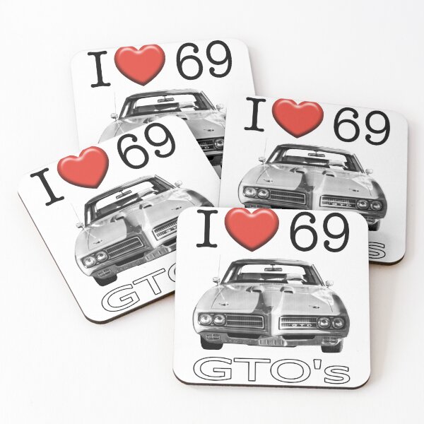 Item preview, I love 69 GTO designed and sold by CoolCarVideos.