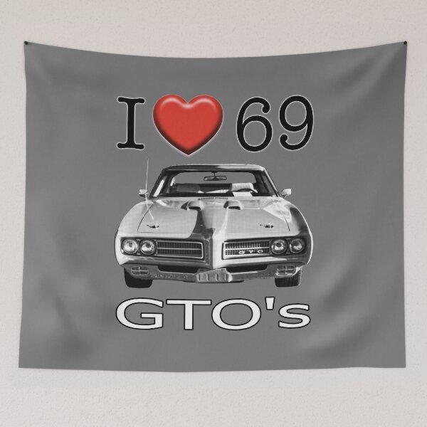 Item preview, I love 69 GTO designed and sold by CoolCarVideos.