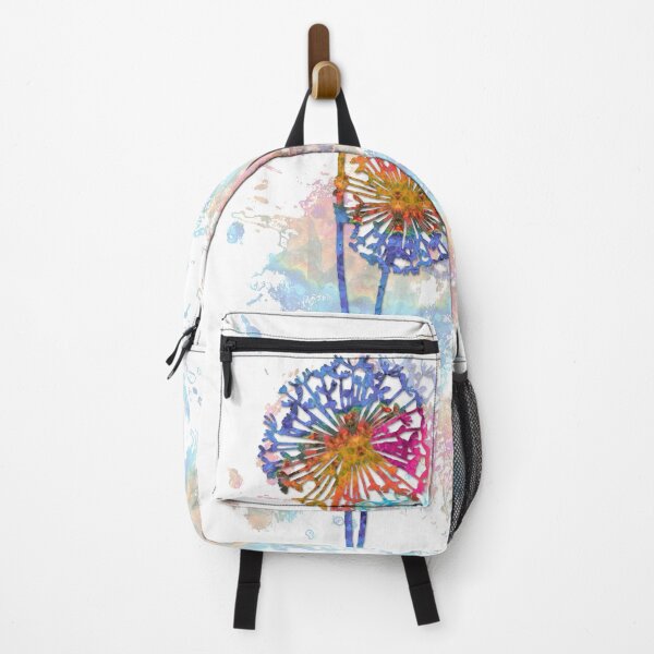 Item preview, Whimsical Dandelion Dreams - Colorful Flower Art designed and sold by Sharon Cummings Art.