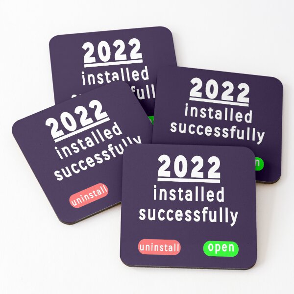 Item preview, Year 2022 Installed - New Year (funny) designed and sold by DNC1134.