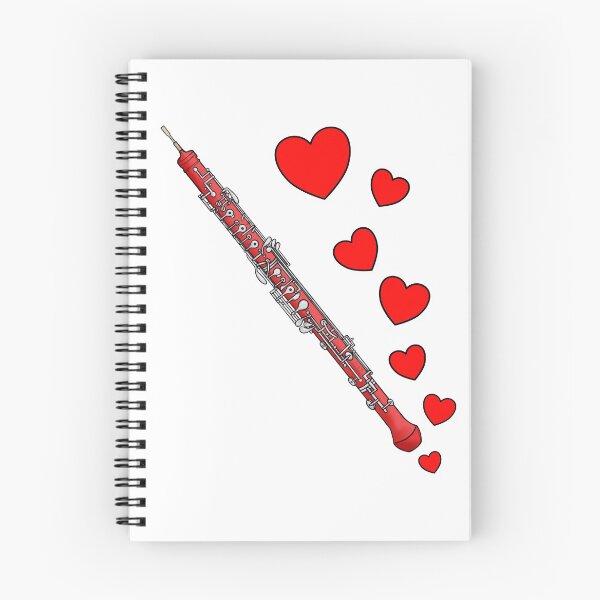 Item preview, Valentines Day Oboe Player Oboist Anniversary Wedding Musician designed and sold by doodlerob.
