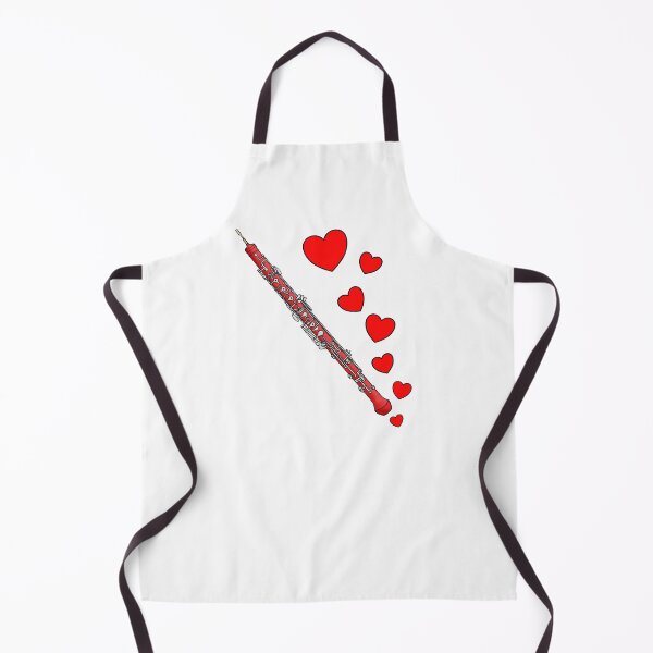 Item preview, Valentines Day Oboe Player Oboist Anniversary Wedding Musician designed and sold by doodlerob.
