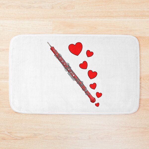 Item preview, Valentines Day Oboe Player Oboist Anniversary Wedding Musician designed and sold by doodlerob.