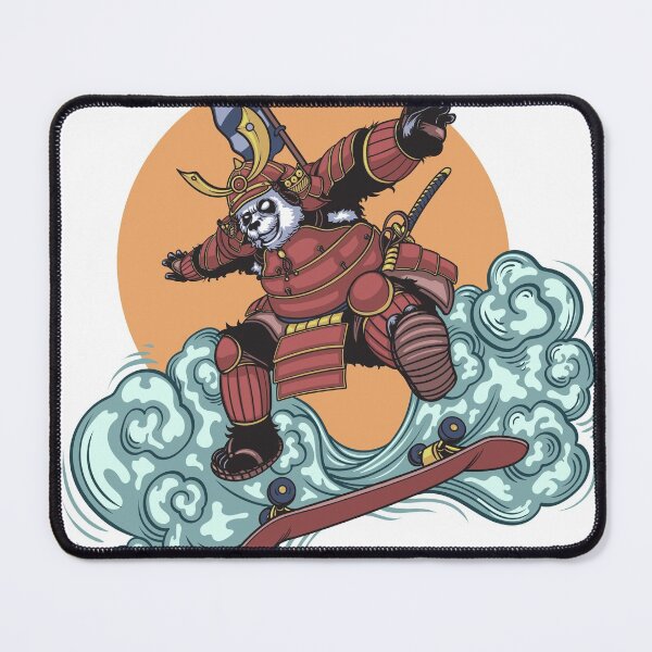 Item preview, Skater panda samurai designed and sold by obux.