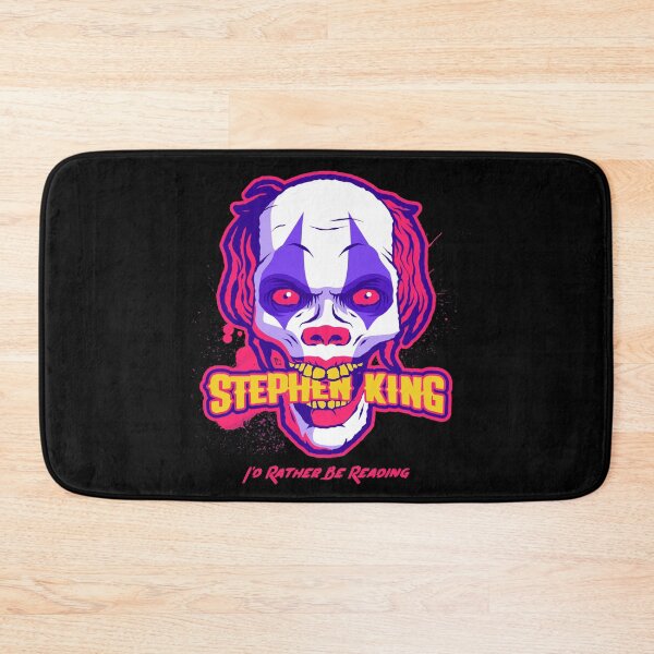 Item preview, I'd Rather Be Reading Stephen King Mouse Pad designed and sold by henes88.