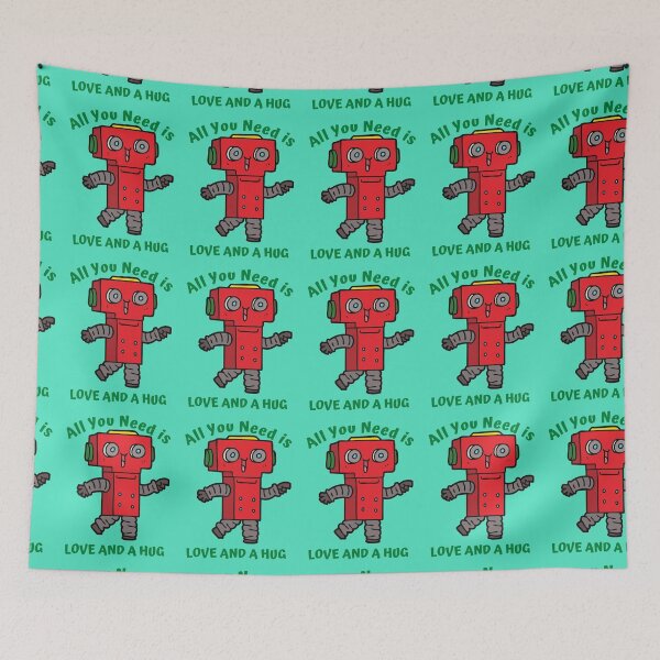 Item preview, Funny Robot Love and Hug designed and sold by Hinny8.