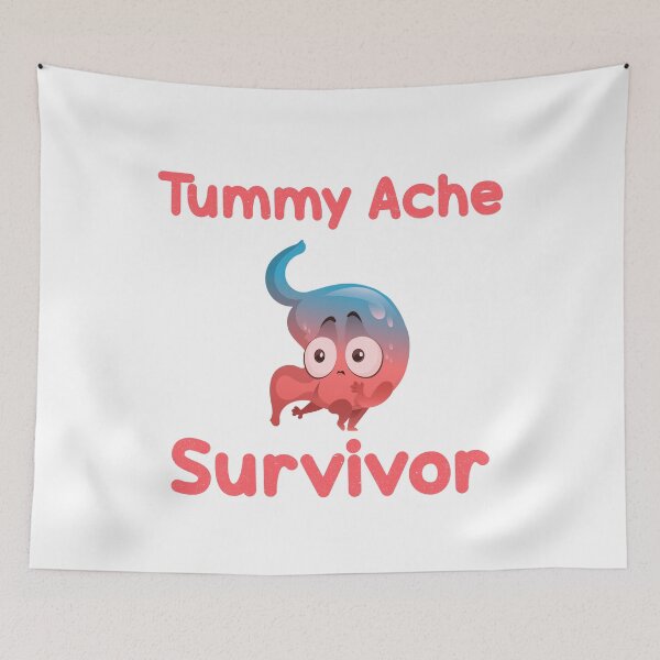 Item preview, Tummy Ache Survivor Vintage Men Women Gift designed and sold by Wadia Hamda.