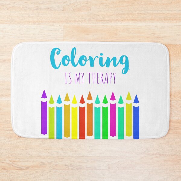 Item preview, Coloring Is My Therapy, Crayons Colored Pencils For People Who Love To Color designed and sold by MaryKunzGoldman.