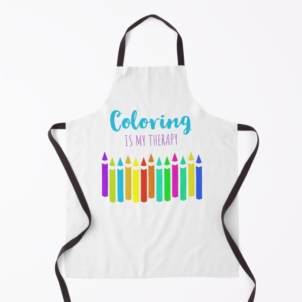 Item preview, Coloring Is My Therapy, Crayons Colored Pencils For People Who Love To Color designed and sold by MaryKunzGoldman.