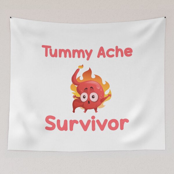 Item preview, Tummy Ache Survivor Vintage Men Women Gift designed and sold by Wadia Hamda.