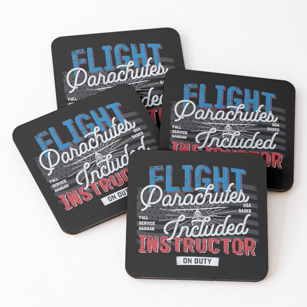 Item preview, Flight Parachutes Instructor designed and sold by storyboxdesigns.